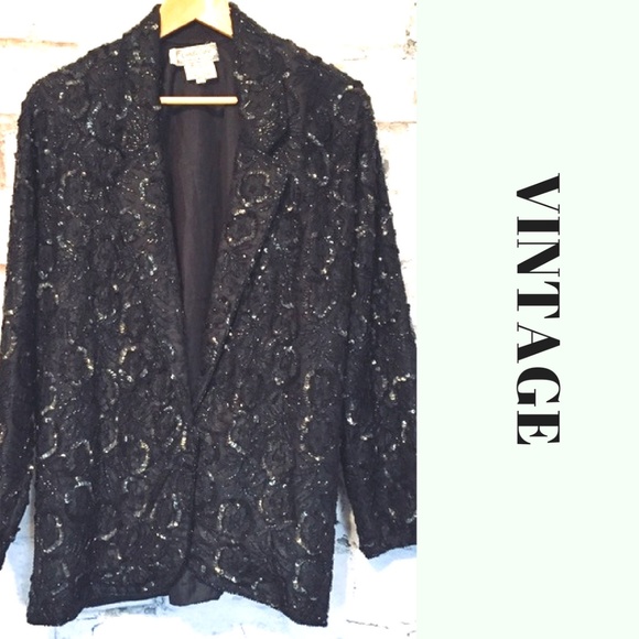 Candlelight by Jainson sparkle blazer - Picture 2 of 5